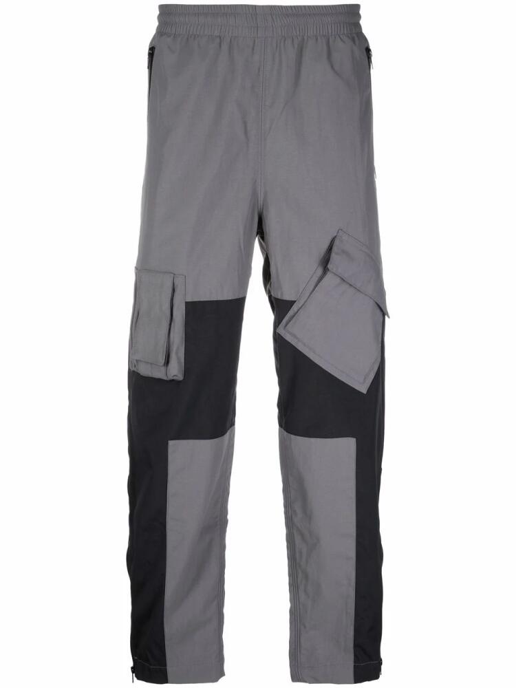 Billionaire Boys Club Panelled-Shell track pants - Grey Cover