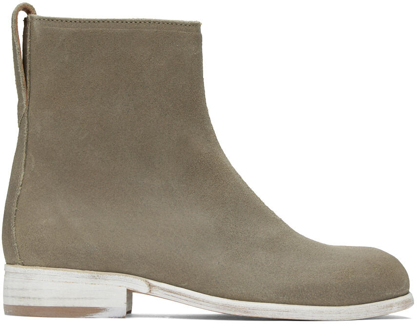 OUR LEGACY Taupe Michaelis Boots Cover