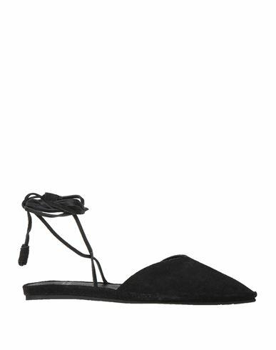 Pedro García Woman Ballet flats Black Leather Cover