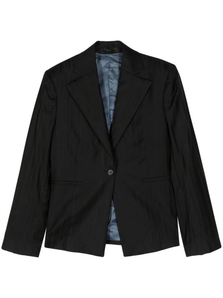 Paul Smith single-breasted wool blazer - Black Cover