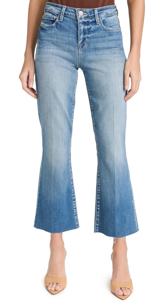 L'AGENCE Kendra High Rise Crop Flare Jeans Alameda Cover