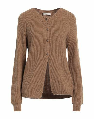 Cashmere Company Woman Cardigan Camel Acrylic, Wool, Polyamide, Alpaca wool Cover