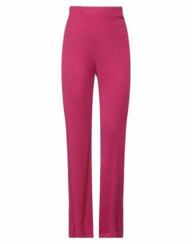 Haveone Woman Pants Fuchsia Viscose, Nylon, Polyester Cover