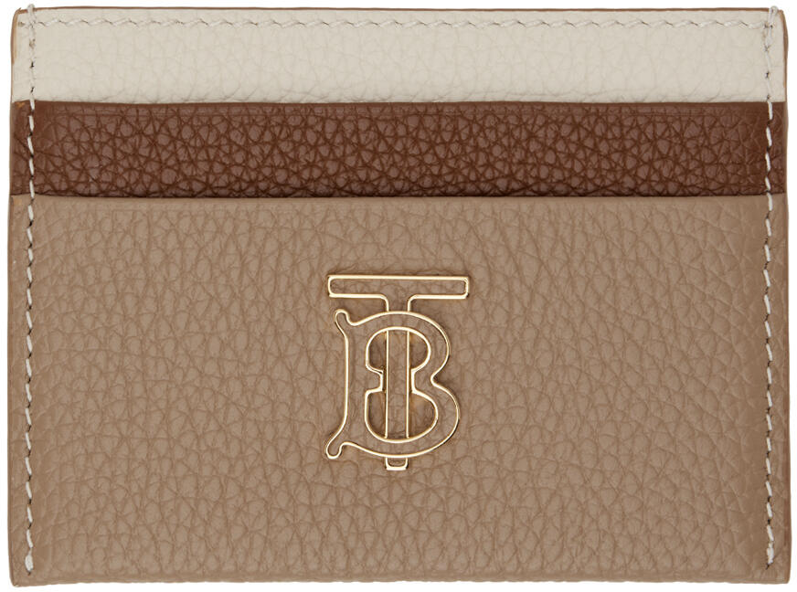 Burberry Beige TB Card Holder Cover