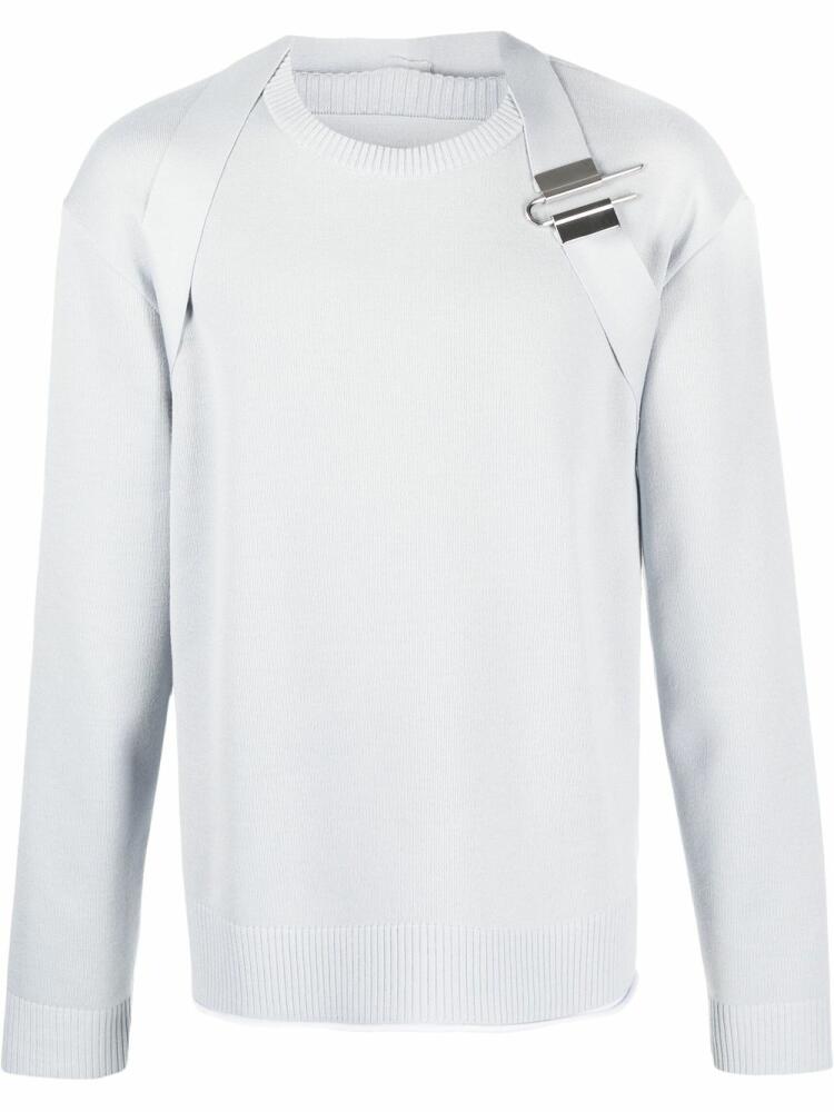 Givenchy crew-neck knit jumper - Grey Cover