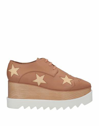 Stella Mccartney Woman Lace-up shoes Blush Textile fibers Cover