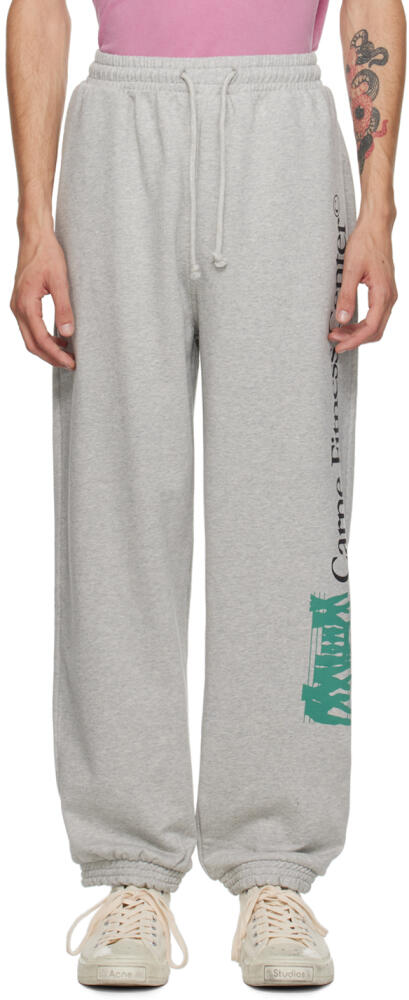 Carne Bollente Gray 'Carne Fitness Center' Sweatpants Cover