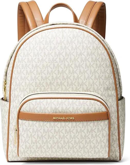 MICHAEL Michael Kors Bex Medium Backpack (Vanilla/Acorn) Backpack Bags Cover