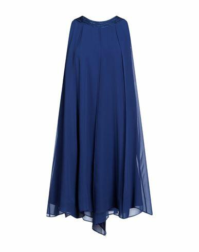 Antonelli Woman Mini dress Blue Silk Cover