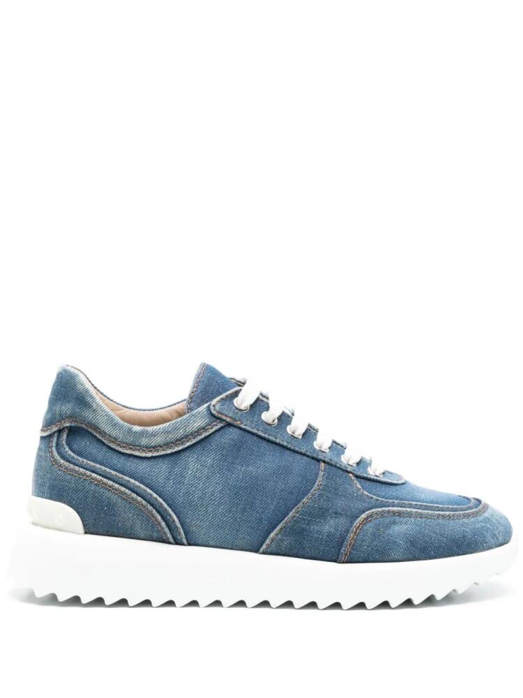 Le Silla Claire denim sneakers - Blue Cover