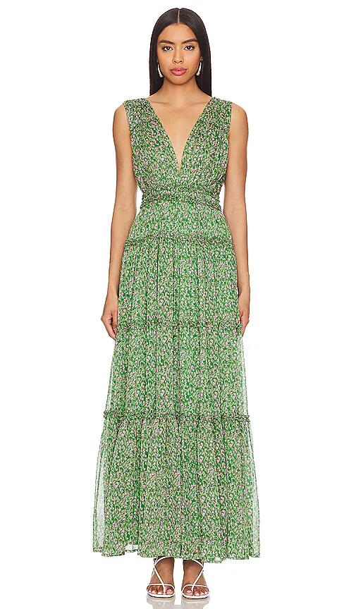 ASTR the Label Edessa Dress in Green Cover