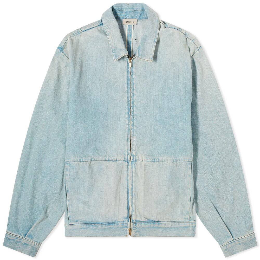 Fear of God Men's 8th Denim Jacket in Light Indigo Cover