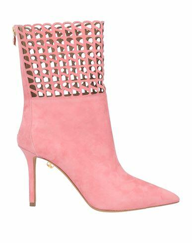 Skorpios Woman Ankle boots Pink Leather Cover