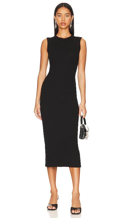 Enza Costa Sleeveless Midi in Black Cover