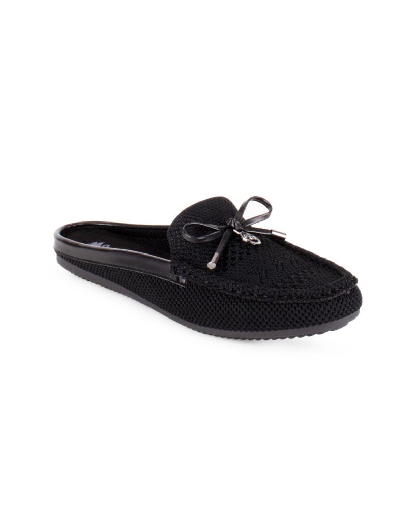 Gloria Vanderbilt Women's Rosilyn Knit Slip On Flats - Black Cover