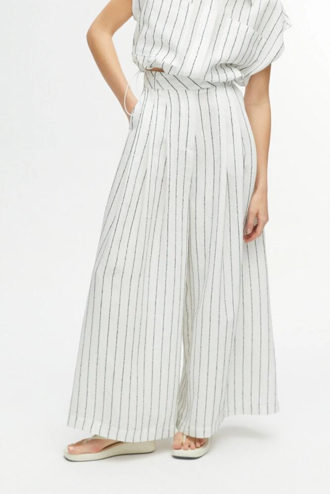 Nocturne Striped Wide Leg Pants in Multi-Colored Cover