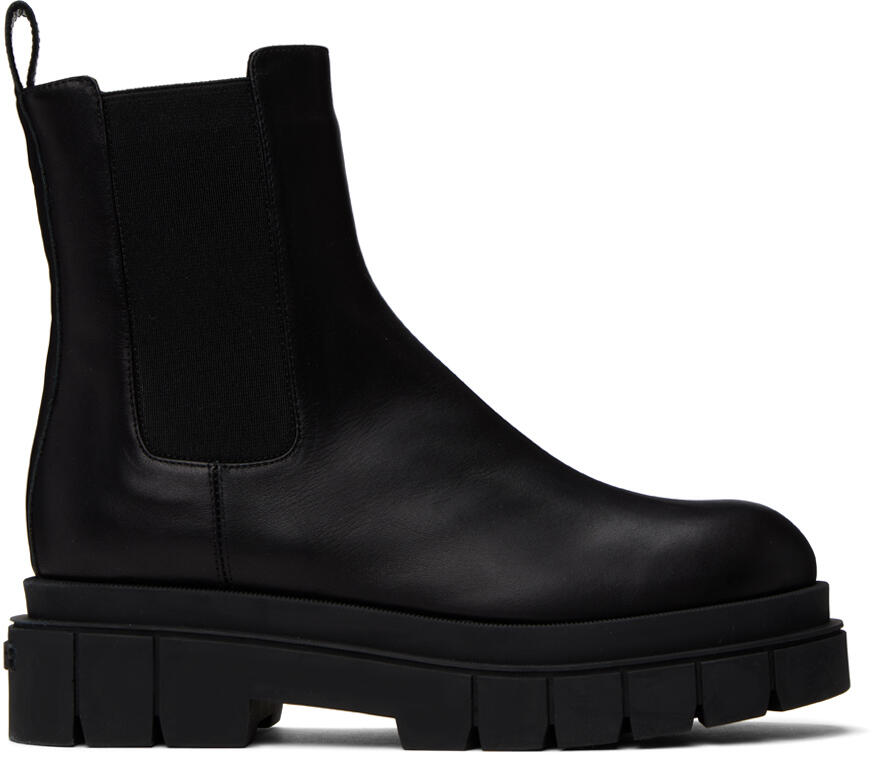 MACKAGE Black Storm Chelsea Boots Cover