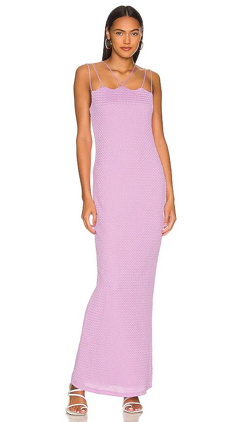 Camila Coelho Angie Maxi Dress in Lavender Cover