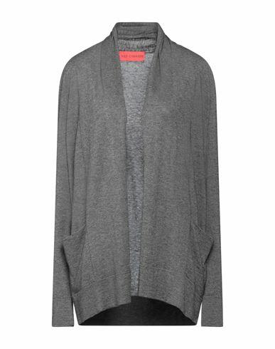 Wild Cashmere Woman Cardigan Grey Silk, Cashmere Cover