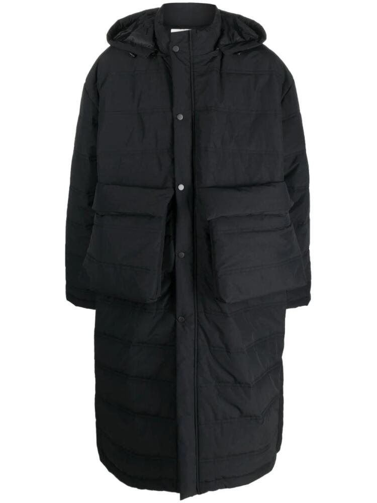 Henrik Vibskov Tabasco padded hooded coat - Black Cover