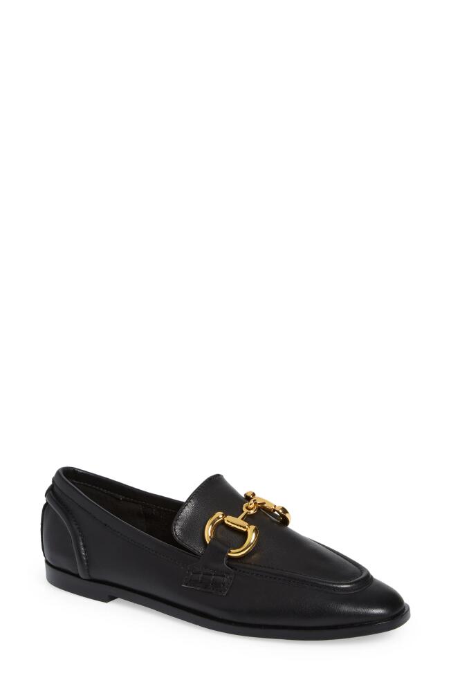 Jeffrey Campbell Velviteen Bit Loafer in Gold Cover