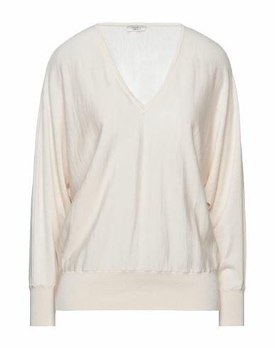 Peserico Woman Sweater Beige Virgin Wool, Silk, Cashmere Cover