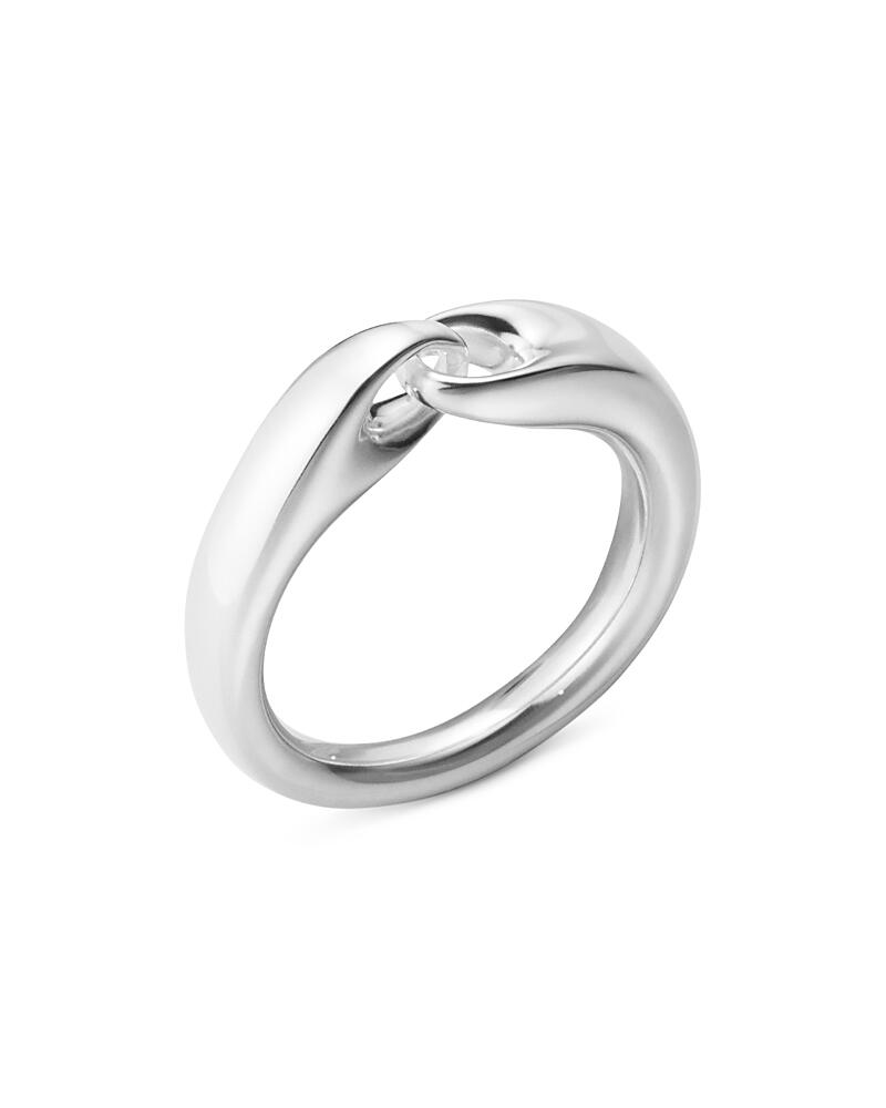 Georg Jensen Sterling Silver Reflect Interlocked Ring Cover