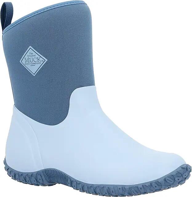 The Original Muck Boot Company Muckster Ii Mid (Blue/Quilted Floral) Women's Shoes Cover