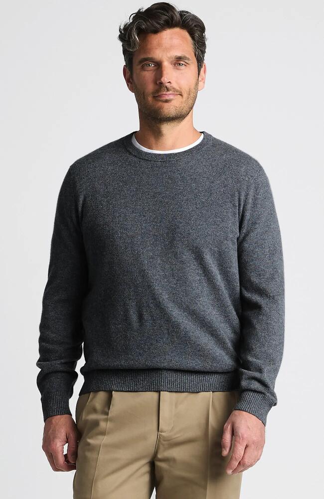 Lands' End Fine Gauge Cashmere Sweater in Charcoal Heather Cover