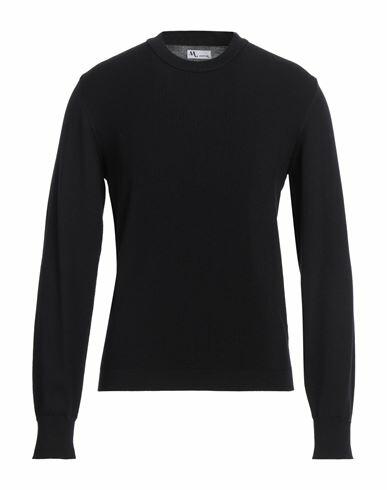 Doppiaa Man Sweater Midnight blue Virgin Wool Cover