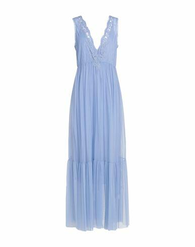 Ermanno Firenze Woman Maxi dress Lilac Polyamide Cover