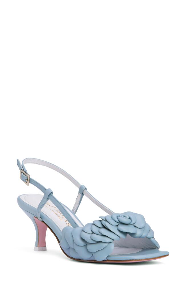 BEAUTIISOLES Finley Slingback Sandal in Sky Blue Cover