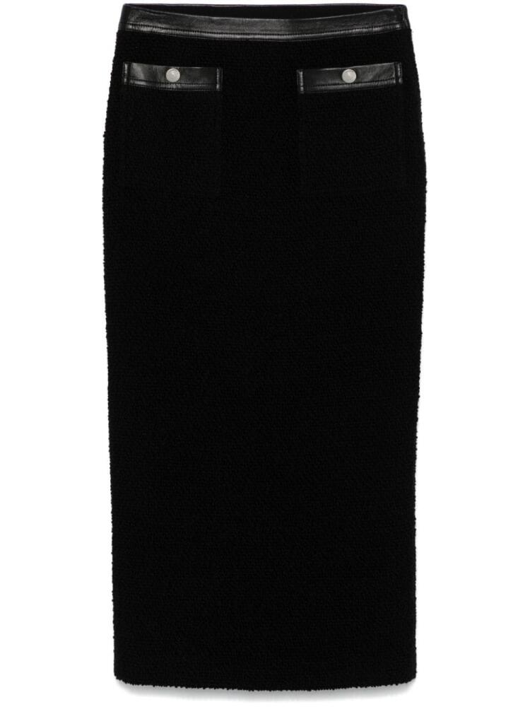 Nanushka Xanthe midi skirt - Black Cover