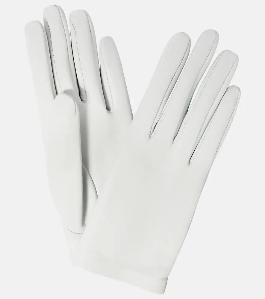 The Row Lorella leather gloves Cover