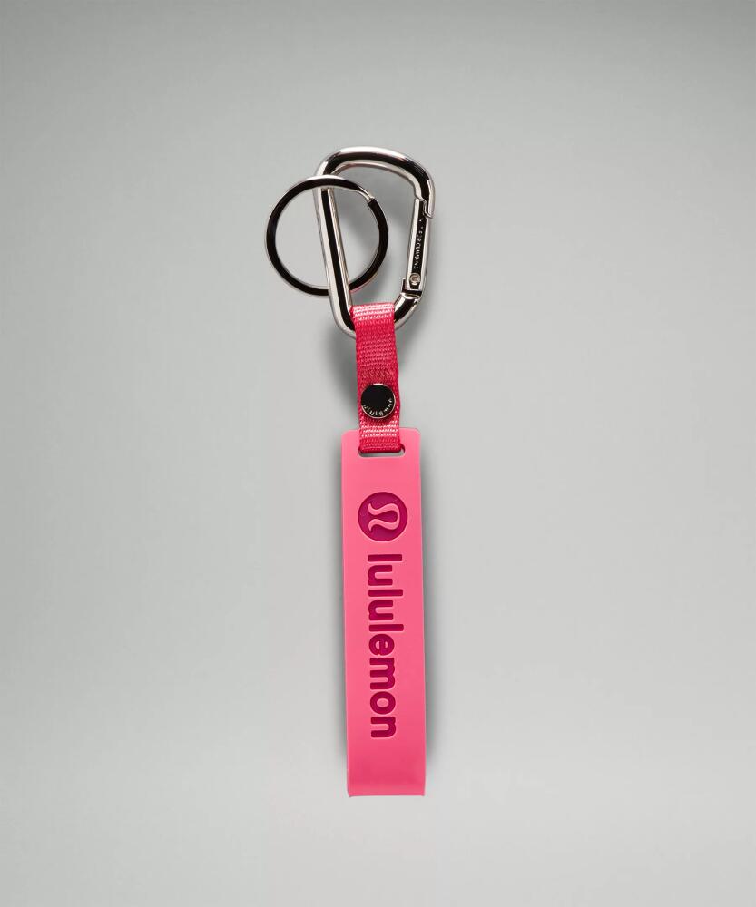 lululemon - Silicone Keychain - Sakura Pink/Washed Mauve Cover