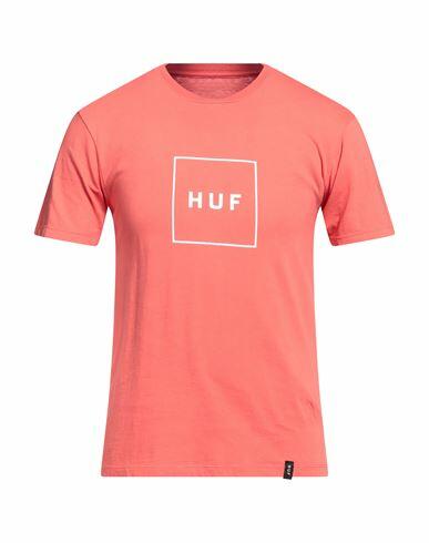 Huf Man T-shirt Coral Cotton Cover