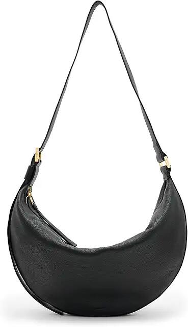 AllSaints Half Moon Shoulder (Black1) Cross Body Handbags Cover