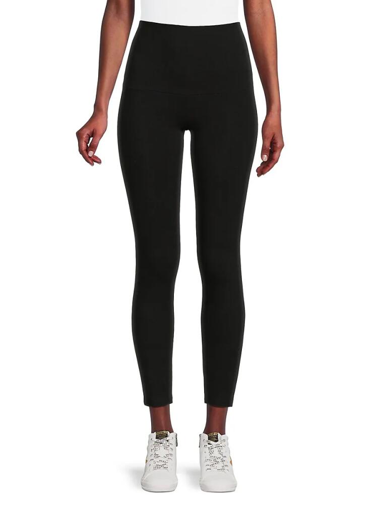 Hue Women's Solid Leggings - Black Cover