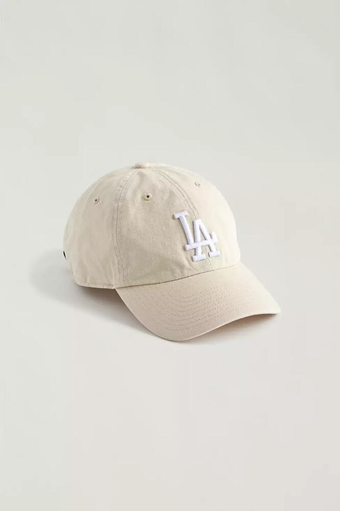 '47 Brand Los Angeles Dodgers Clean Up Hat in Tan Cover