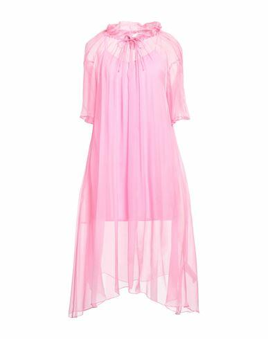 Isabelle Blanche Paris Woman Midi dress Pink Silk Cover