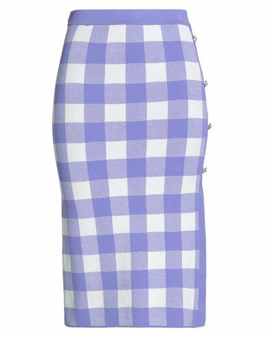 Vicolo Woman Midi skirt Lilac Viscose, Acrylic, Elastane Cover