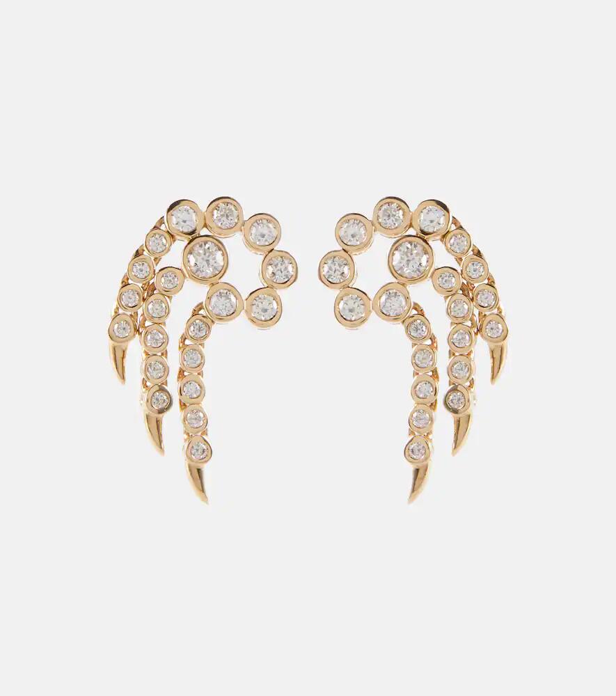 Ondyn Sparkler Small 14kt gold earrings with diamonds Cover