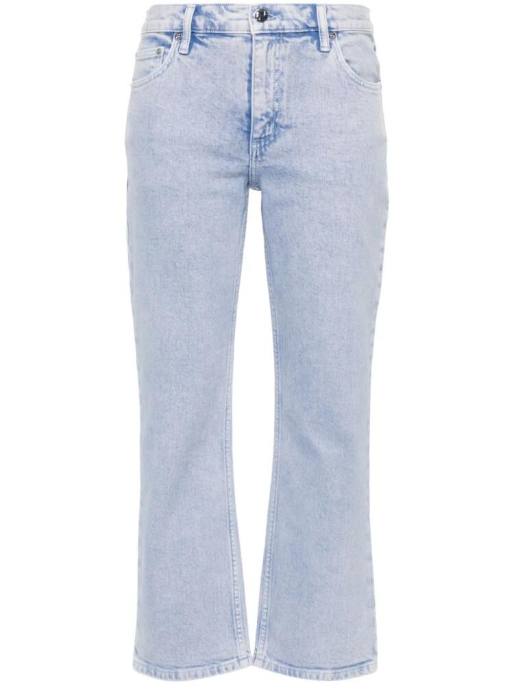 Tory Burch mid-rise cropped jeans - Blue Cover