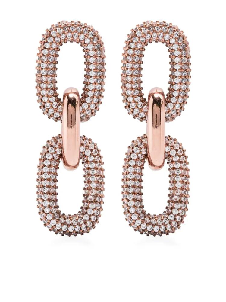 Rosantica Royal drop earrings - Pink Cover