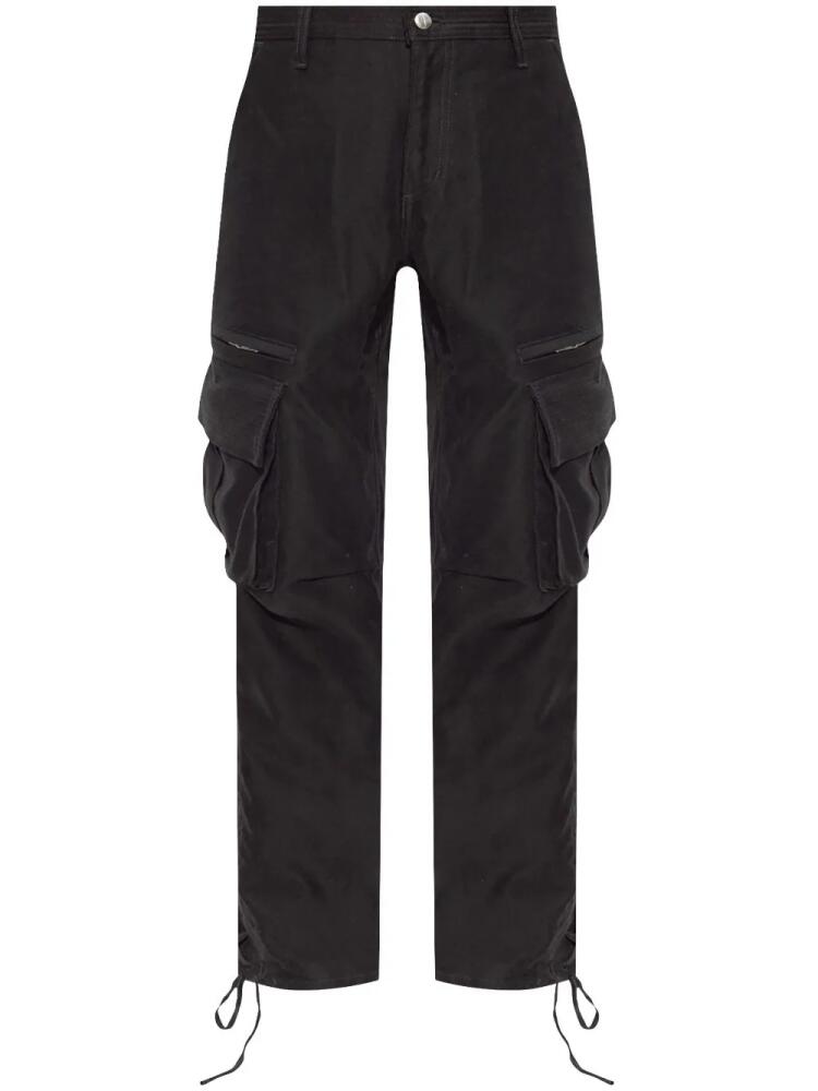 RHUDE straight-leg cargo trousers - Black Cover