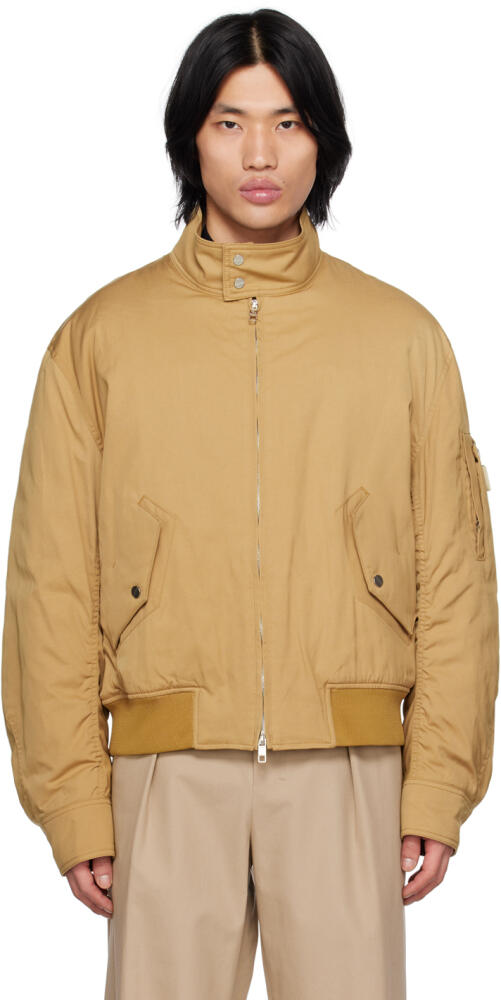 WOOYOUNGMI Tan Harrington Jacket Cover