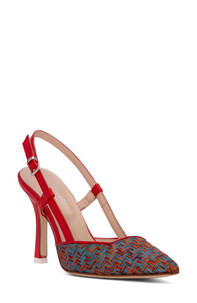 BEAUTIISOLES Mandy Pointed Toe Pump in Red Cover