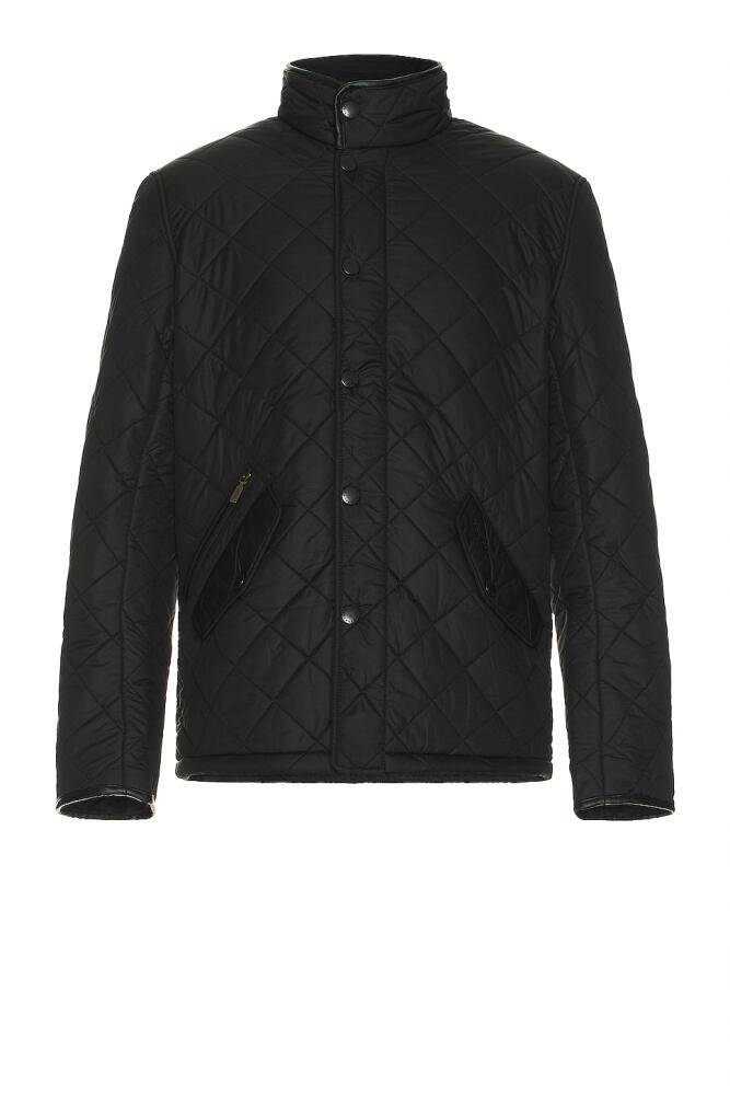 Barbour Powell Quilt Jacket in Black Cover