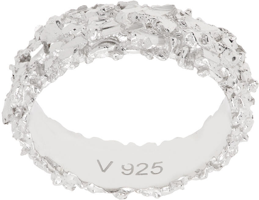 Veneda Carter SSENSE Exclusive Silver VC007 Ring Cover