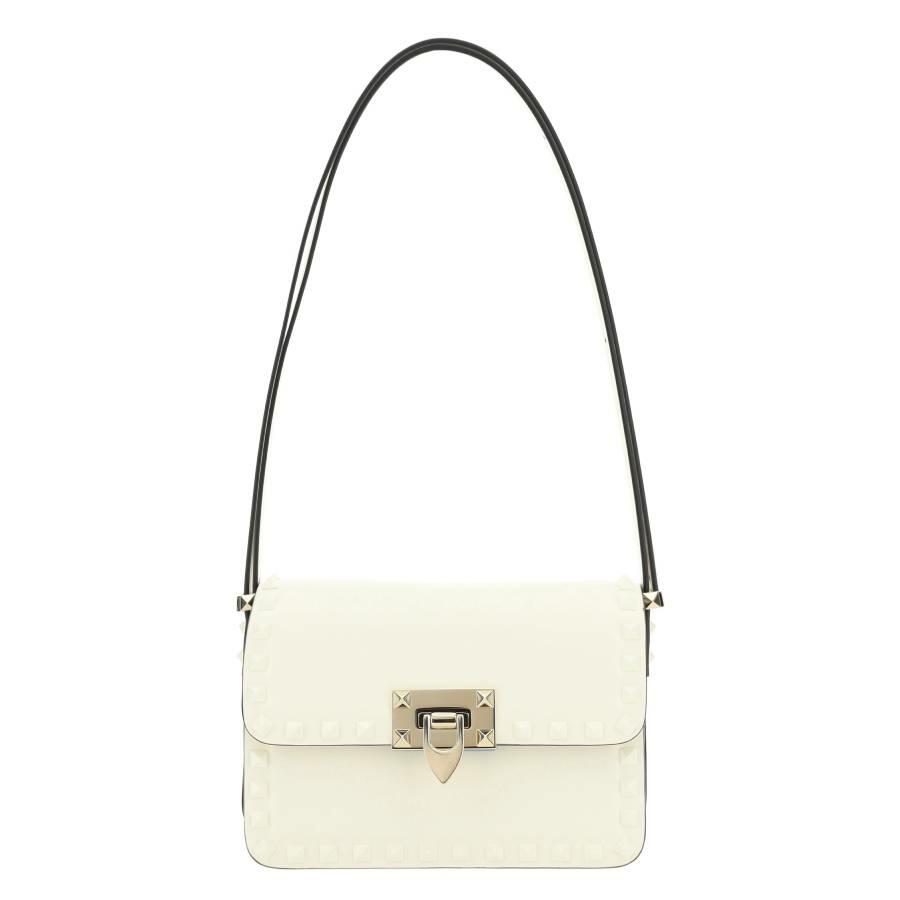 Valentino Ivory Rockstud Shoulder Bag Cover